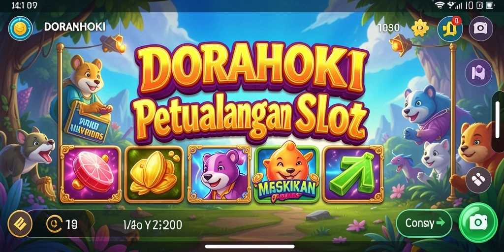 Screenshot gameplay DORAHOKI yang menarik dan seru.