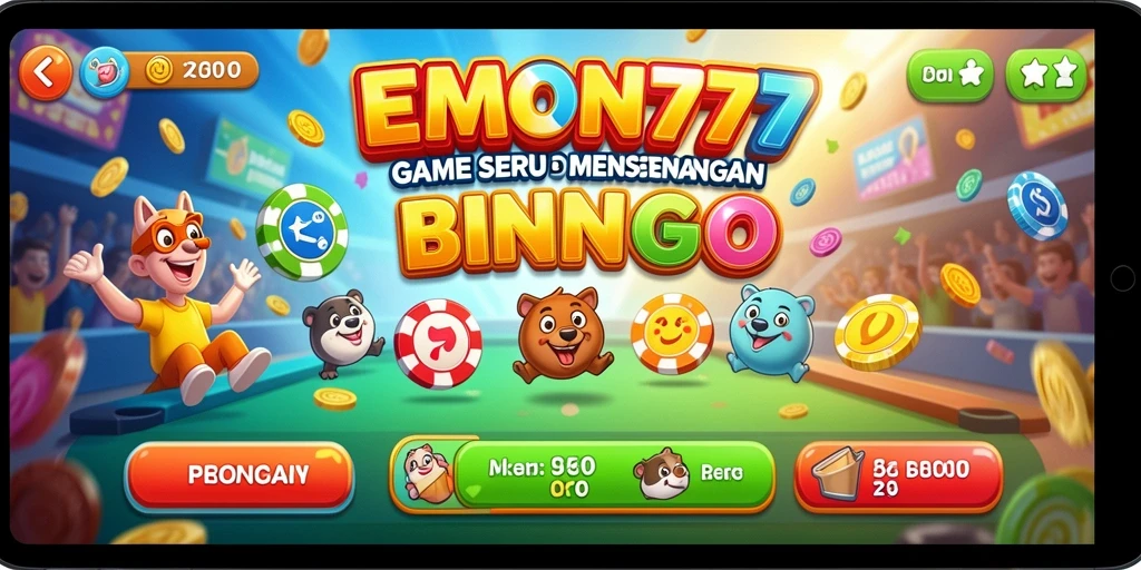 Tampilan gameplay menarik dan seru dari EMON777.
