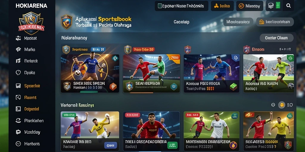 Tampilan gameplay HOKIARENA yang penuh aksi dalam taruhan olahraga.
