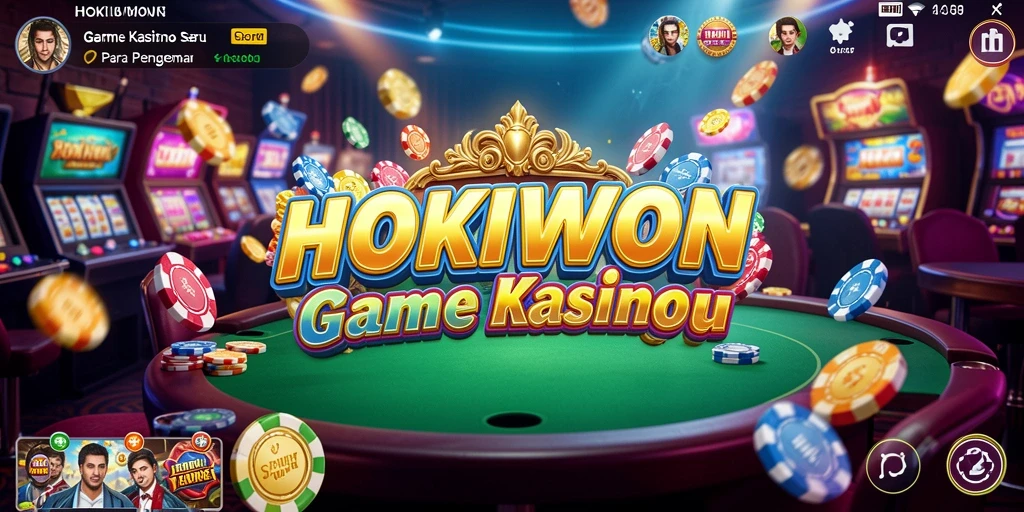 Tampilan menarik dari gameplay HOKIWON yang mendebarkan.