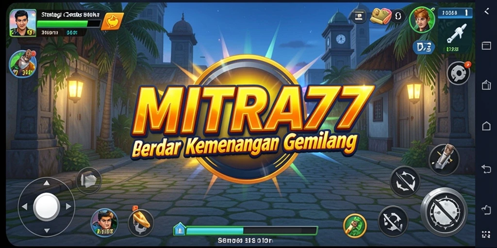 Gameplay <strong>MITRA77</strong> yang intens dan penuh strategi dalam pertempuran.