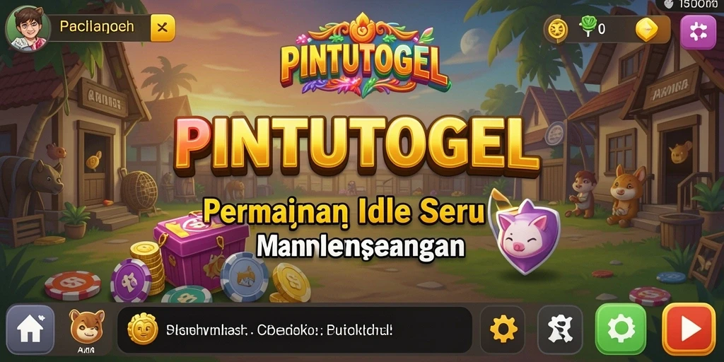 Tampilan gameplay PINTUTOGEL yang menarik dan seru.
