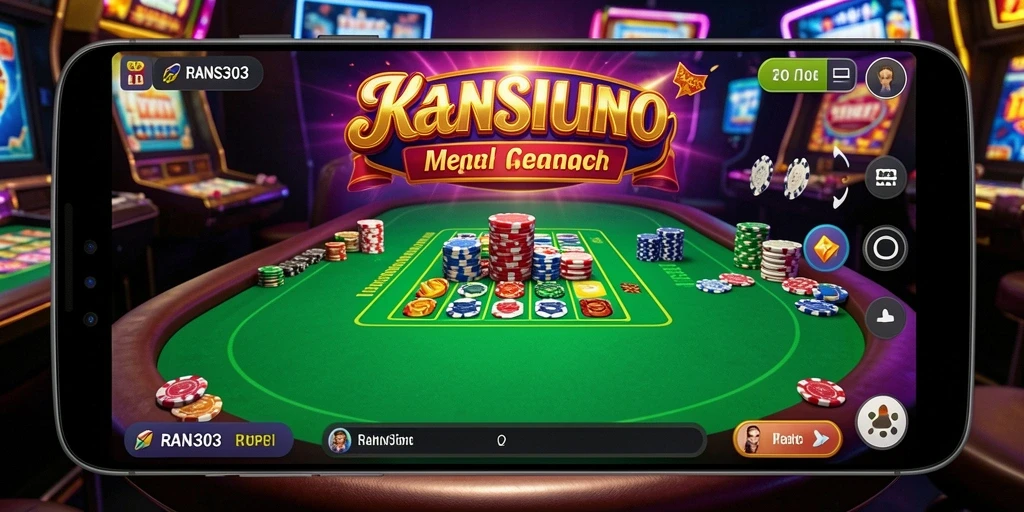 Screenshot RANS303 menampilkan gameplay Kasino yang seru dan mendebarkan.