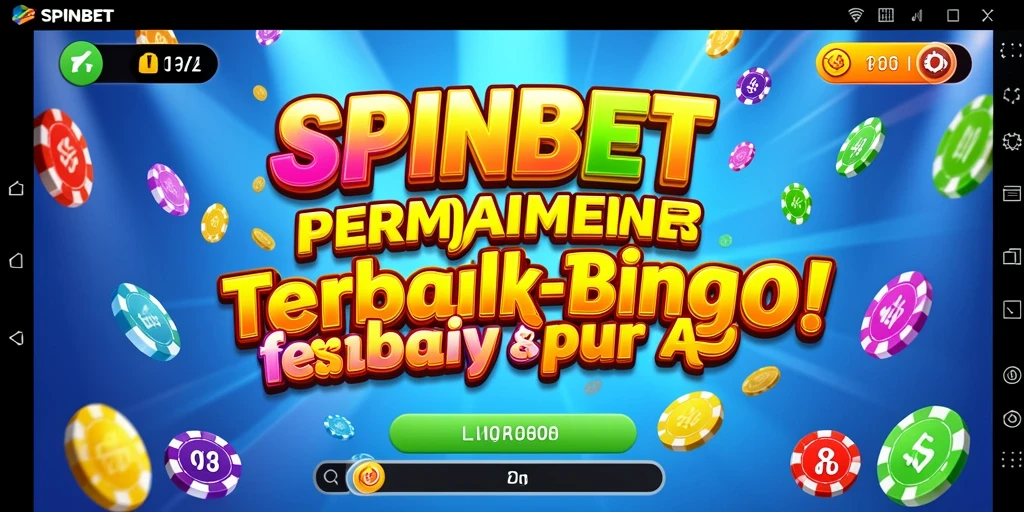 Tampilan gameplay SPINBET yang seru dan interaktif dalam permainan Bingo.